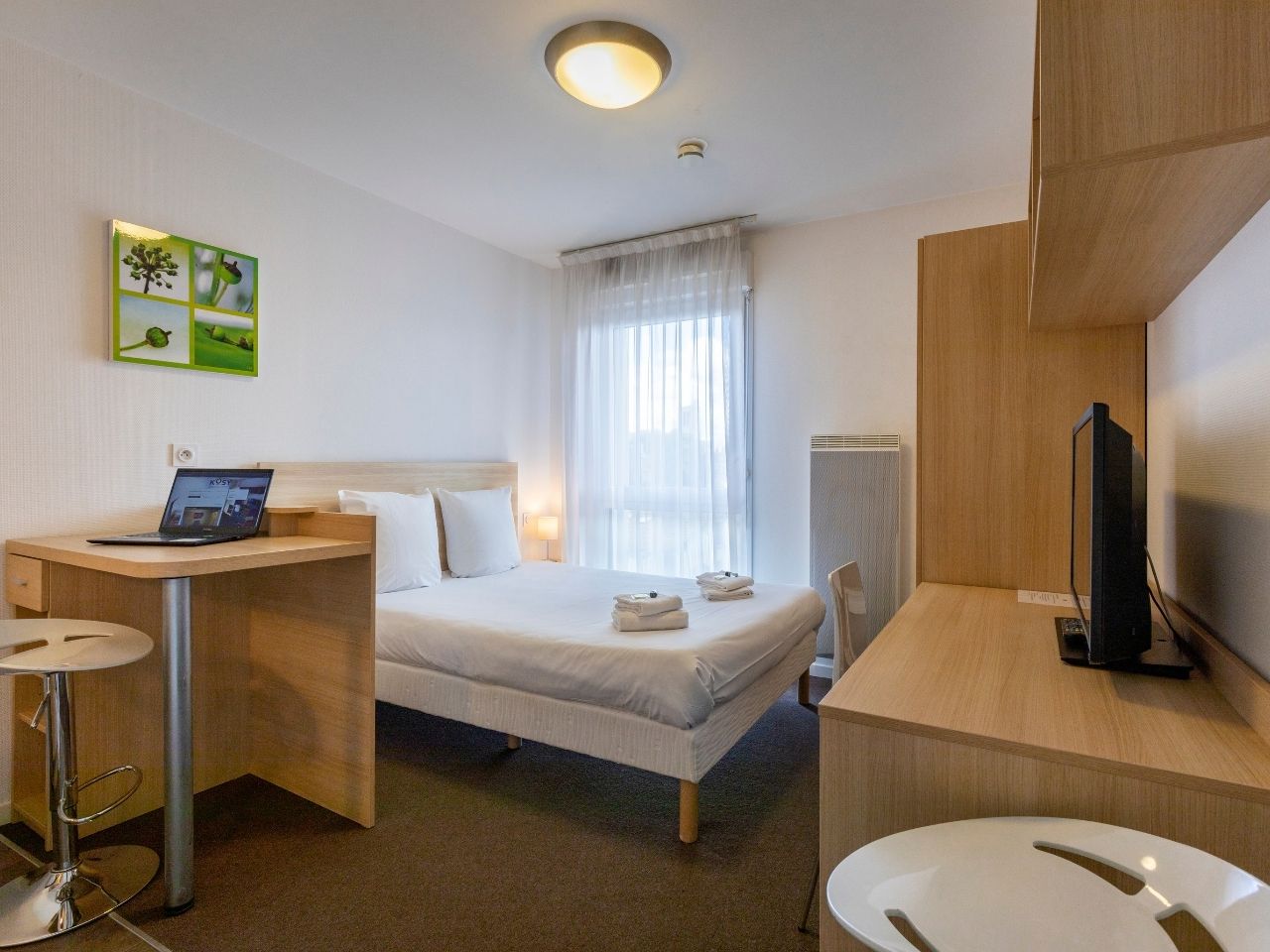 Kosy Appart Hotêl - Troyes City & Park ★★ - chambre-city-and-park-troyes (2)