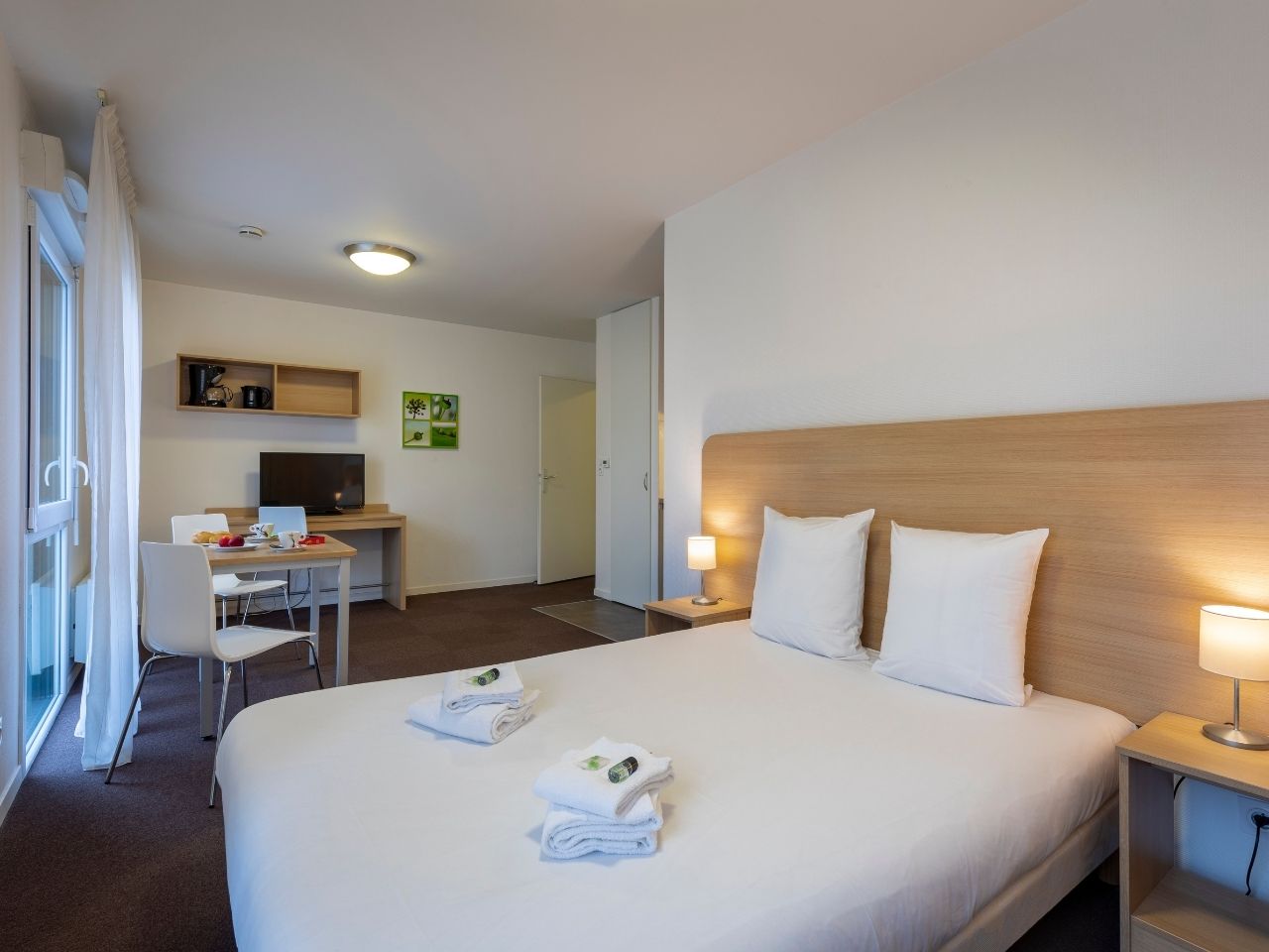 Kosy Appart Hotêl - Troyes City & Park ★★ - chambre-city-and-park-troyes