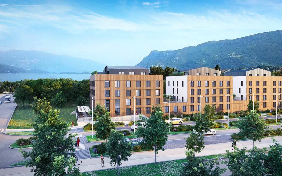 Résidence meublée au bord du Bourget à Aix-les-Bains